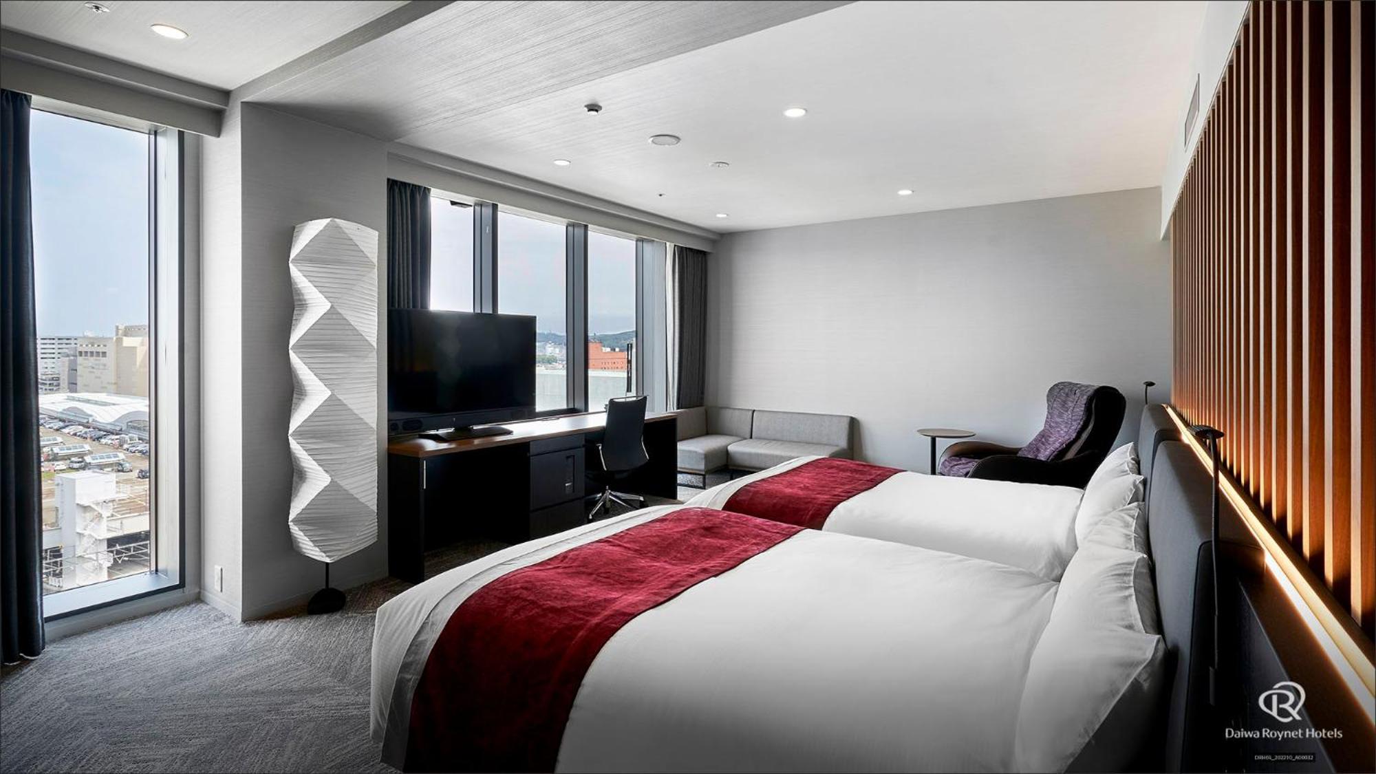 Daiwa Roynet Hotel Kanazawa Eki Nishiguchi Стая снимка